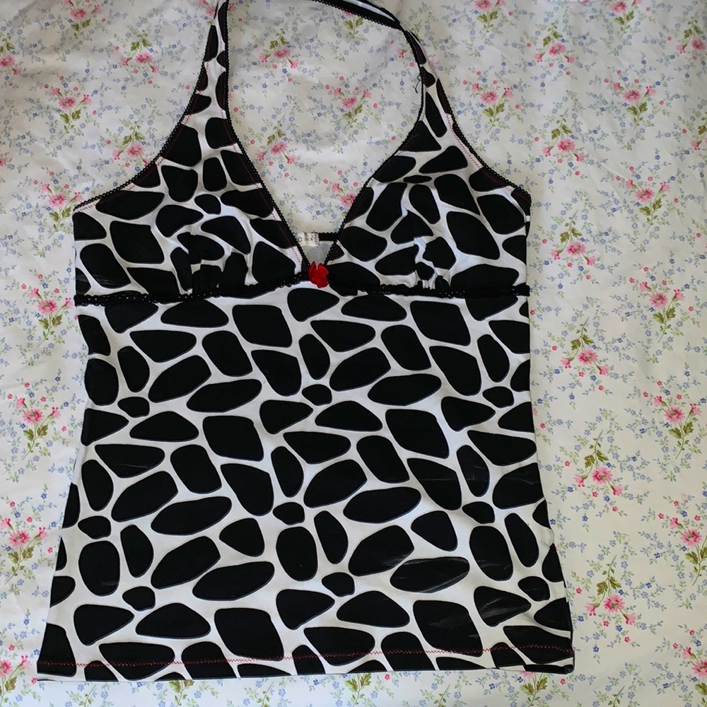 printed halter top!